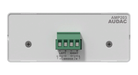 AUDAC AMP203, стереофонический микшер-усилитель